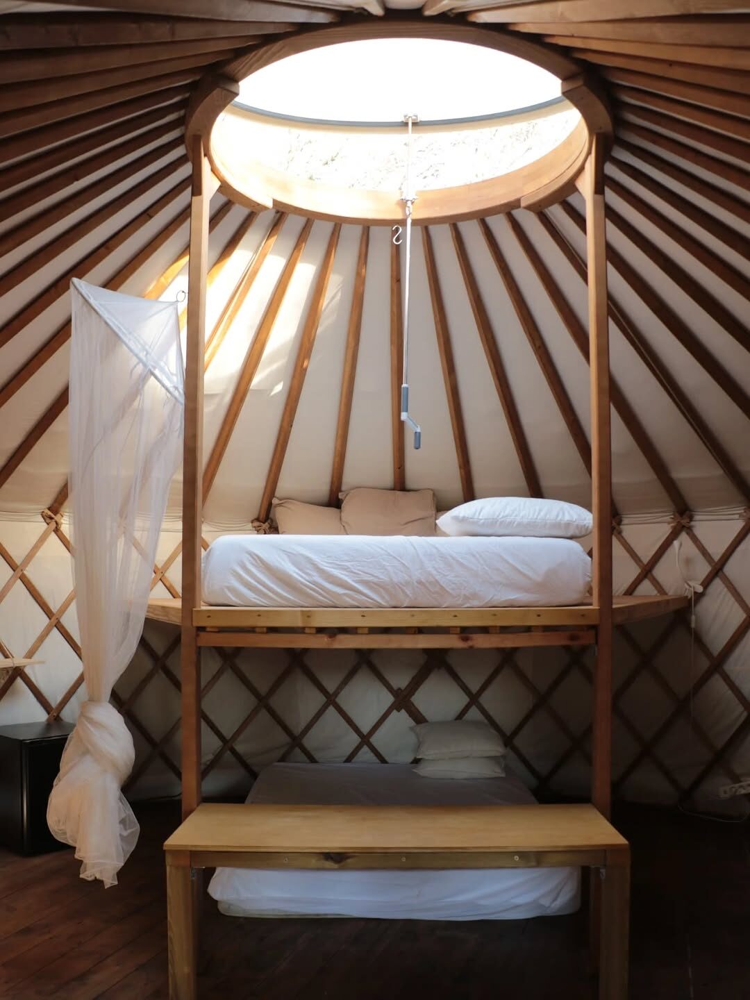 shepherd yurt at ozina camp