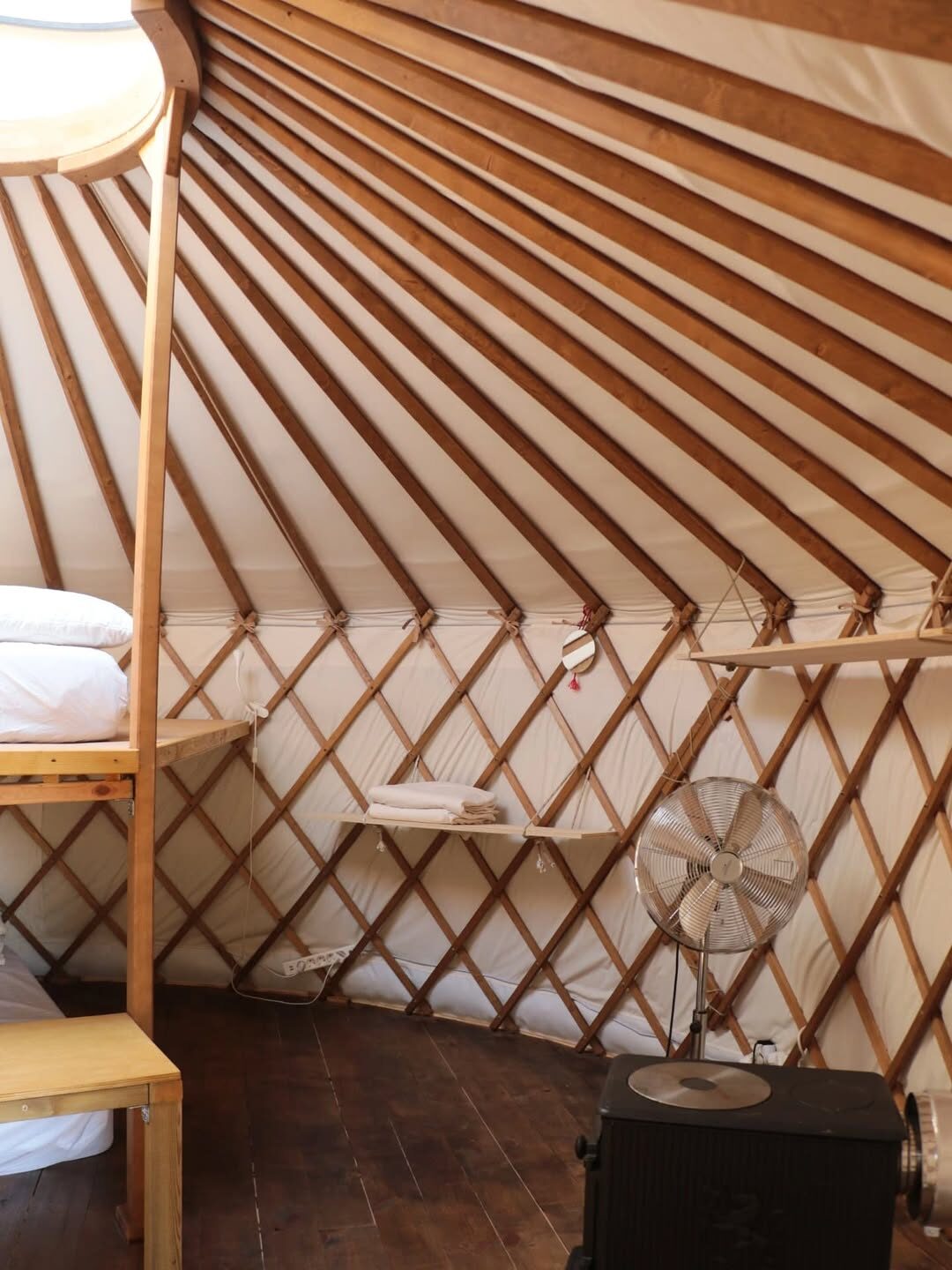 zen master yurt at ozina camp